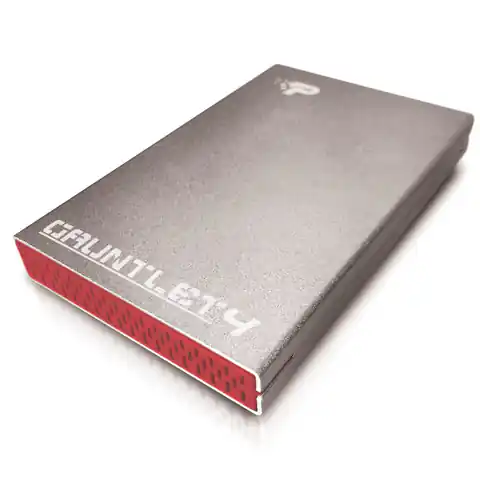 ⁨Obudowa Patriot Memory Gauntlet 4 PCGT425S (2.5"; Micro USB 3.0 B; Aluminium, Tworzywo sztuczne; kolor srebrny)⁩ w sklepie Wasserman.eu