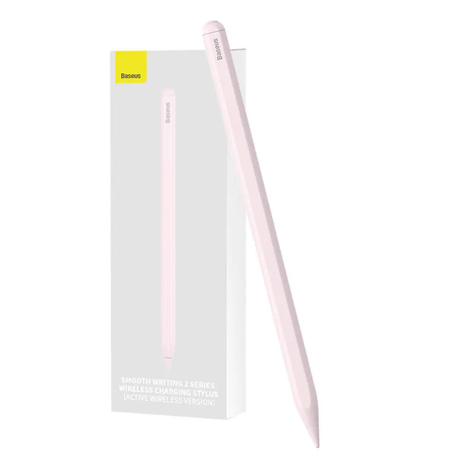 ⁨Bezprzewodowy rysik do telefonu/tabletu Baseus Smooth Writing 2 (różowy)⁩ w sklepie Wasserman.eu