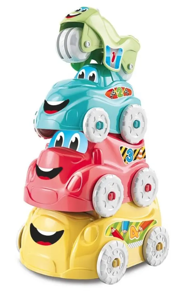 Wieża z autek baby Clementoni w sklepie Wasserman.eu