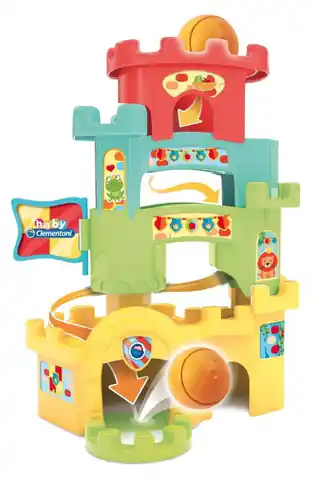 ⁨Zamek wieża z kuleczkami zabawka edukacyjna Baby Clementoni⁩ w sklepie Wasserman.eu