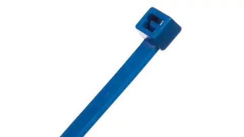 ⁨Opaska kablowa niebieska 290x4,5mm 5217BE BMBL3048 /100szt./⁩ w sklepie Wasserman.eu