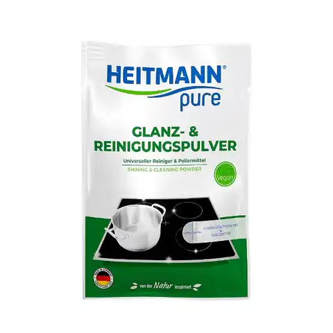 ⁨HEITMANN PURE Proszek do czyszczenia i nabłyszczania 30g⁩ w sklepie Wasserman.eu