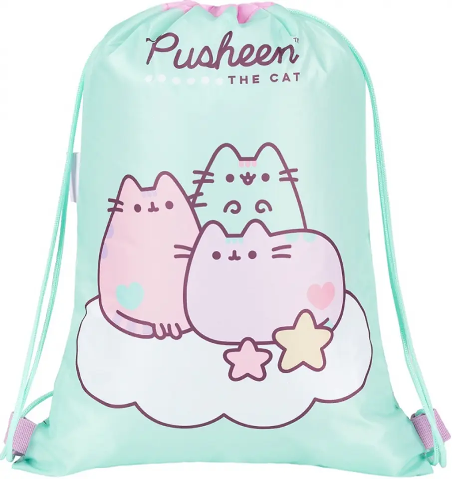 ⁨Worek szkolny na obuwie Pusheen pastel⁩ w sklepie Wasserman.eu