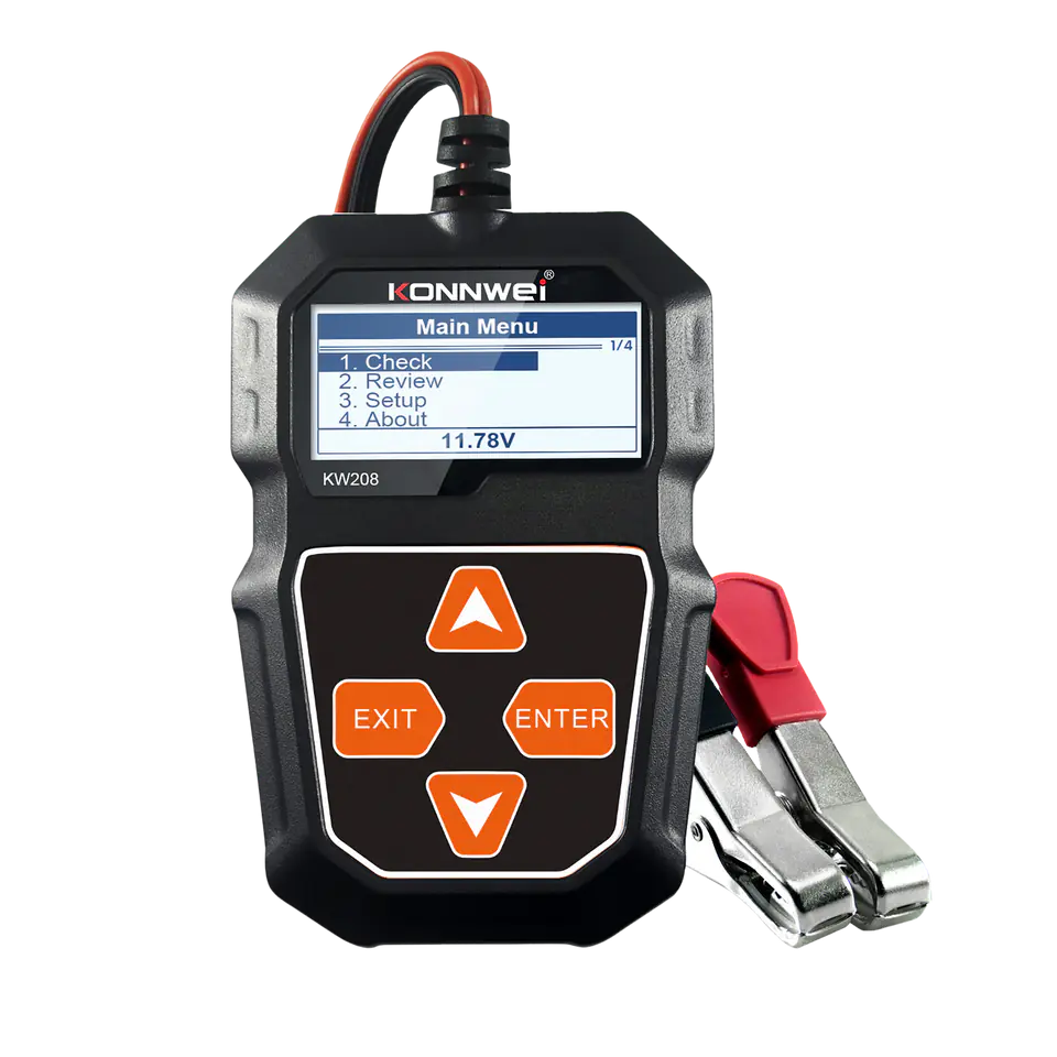 ⁨Konnwei KW208 Battery Meter⁩ at Wasserman.eu