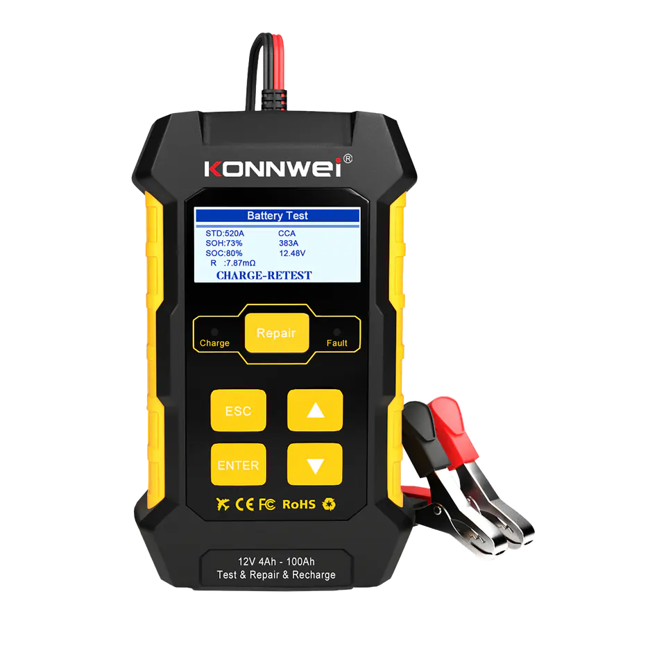 ⁨Konnwei KW510 Battery Meter⁩ at Wasserman.eu