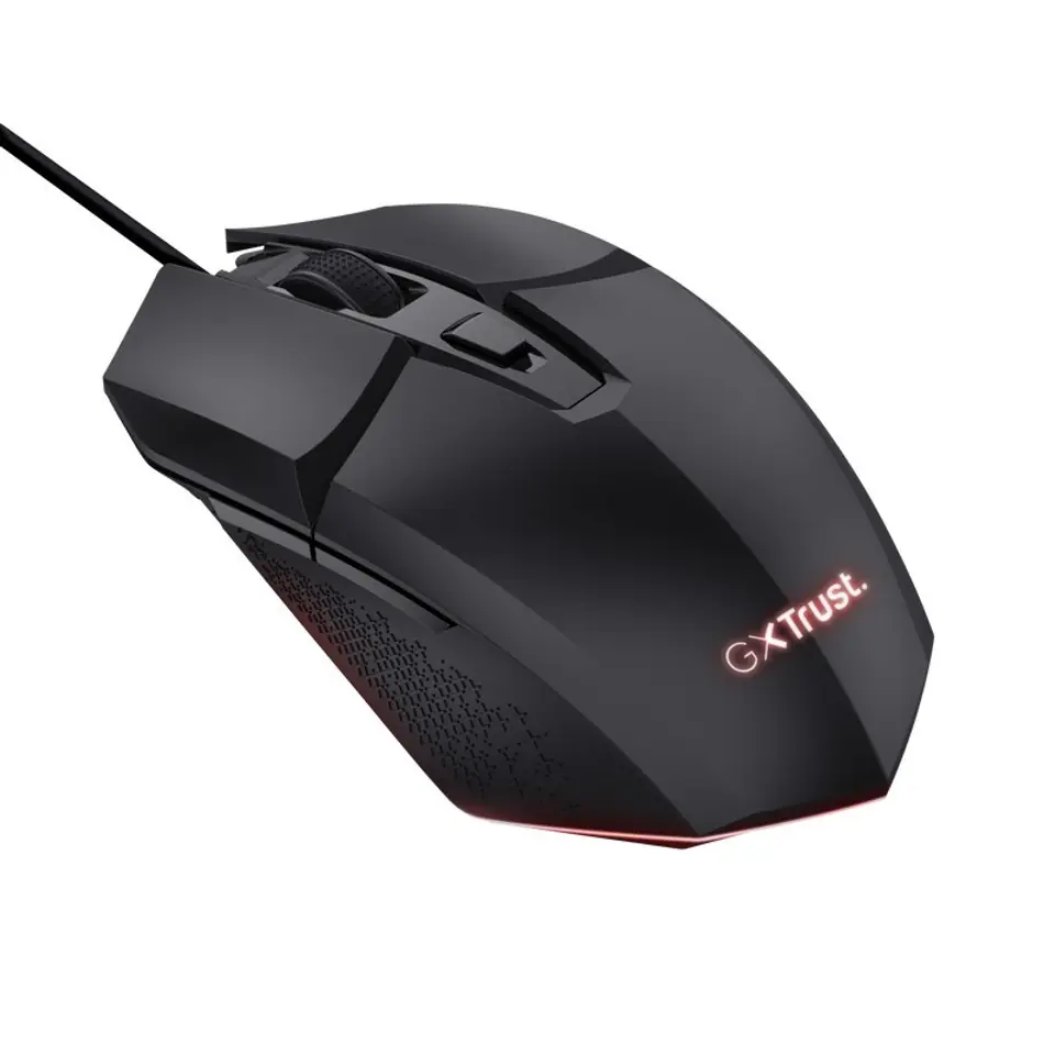 ⁨Mysz gamingowa TRUST FELOX GAMING GXT109 Czarna⁩ w sklepie Wasserman.eu