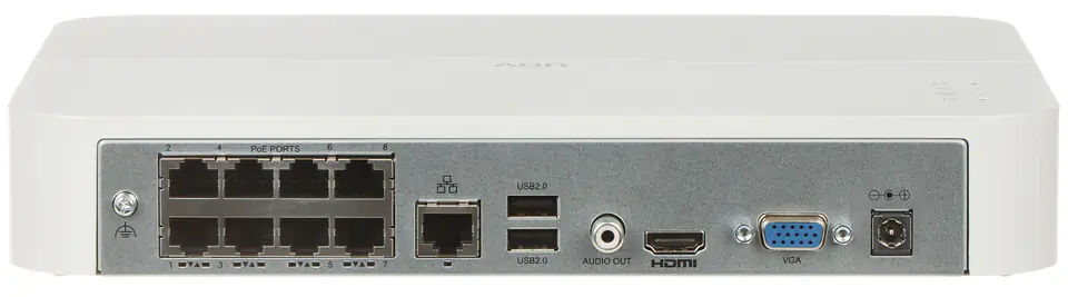 REJESTRATOR IP NVR501-08B-LP8 8 KANAŁÓW, 8 PoE UNIVIEW w sklepie Wasserman.eu