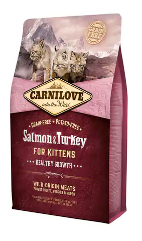 ⁨CARNILOVE CAT SALMON&TURKEY FOR KITTENS 2kg⁩ w sklepie Wasserman.eu