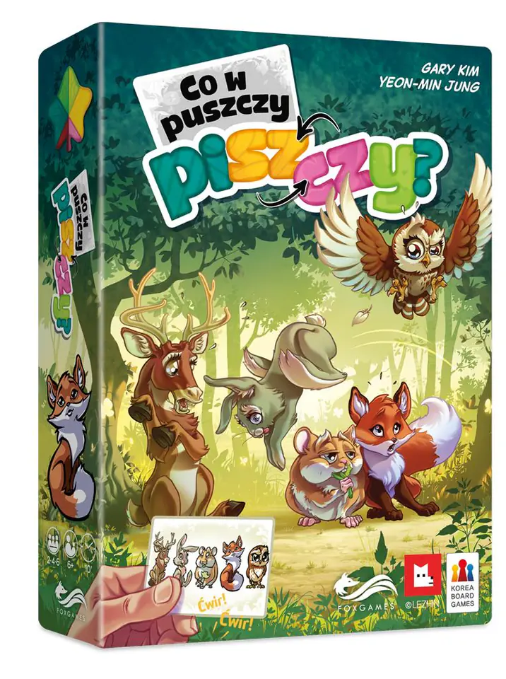 ⁨GRA CO W PUSZCZY PISZCZY? - FOX GAMES⁩ w sklepie Wasserman.eu