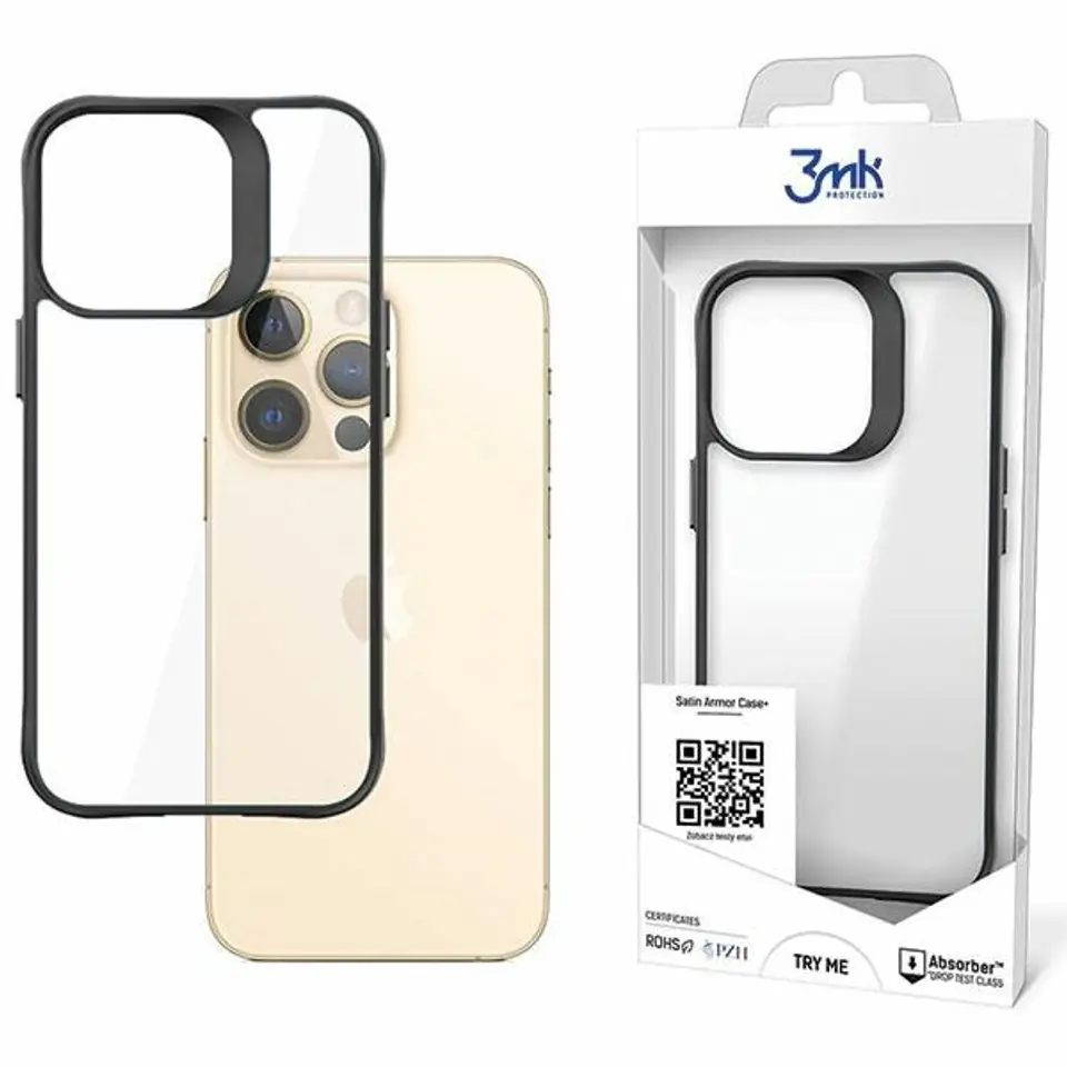 ⁨3MK SatinArmor Case iPhone 13 Pro Military Grade⁩ at Wasserman.eu