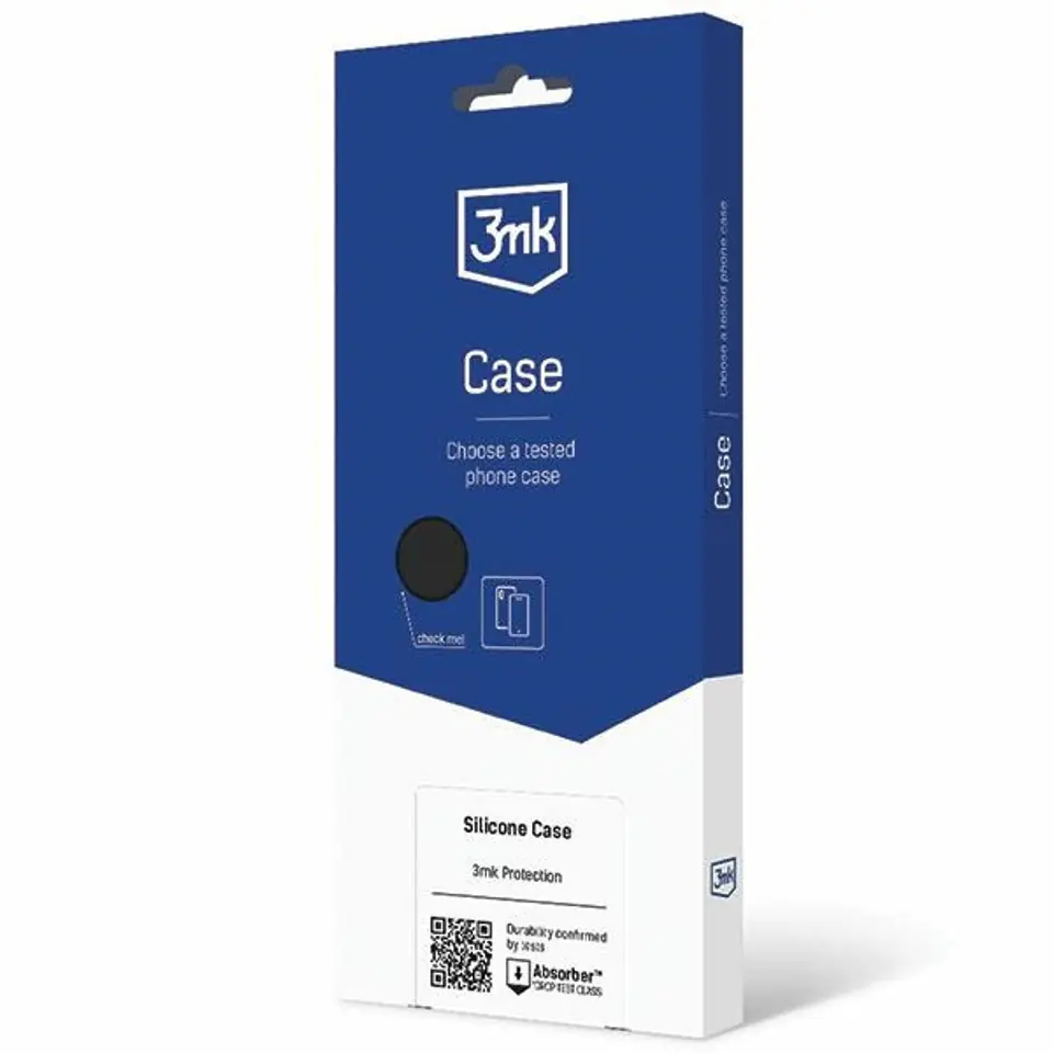 ⁨3MK Silicone Case Sam A24 4G A245 czarny/black⁩ w sklepie Wasserman.eu