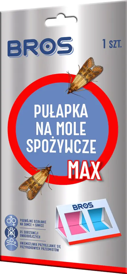 ⁨PUŁAPKA NA MOLE SPOŻYWCZE MAX⁩ w sklepie Wasserman.eu