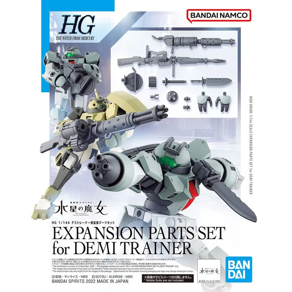 HG 1/144 EXPANSION PARTS SET FOR DEMI TRAINER w sklepie Wasserman.eu