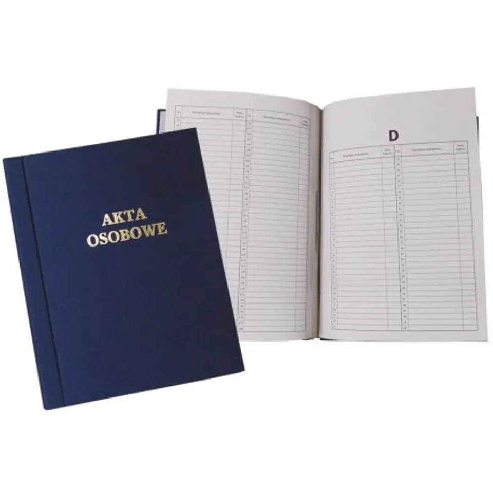 ⁨Personal file folder WARTA veneered navy blue unprinted 1824-339-054⁩ at Wasserman.eu