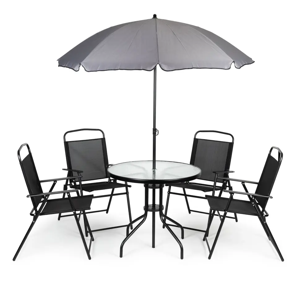 Komplet mebli ogrodowych stolik 4 krzesła parasol MultiGarden w sklepie Wasserman.eu
