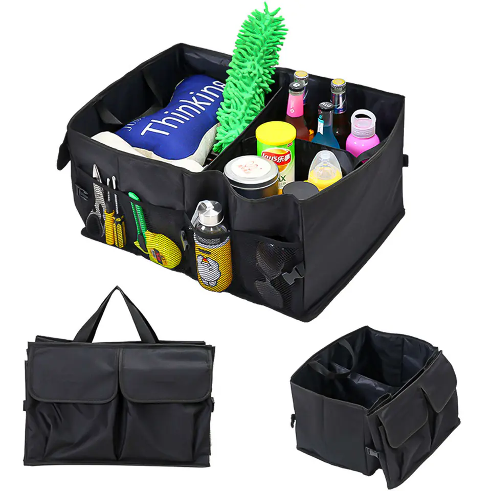 ⁨Car organizer for the trunk capacious travel bag for the car⁩ at Wasserman.eu