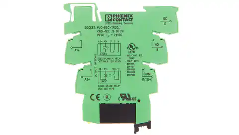 ⁨Solid State Relay Module 1-phase 1Z 15A we: 24V DC, Out: 3-33V DC PLC-OSC- 24DC/ 24DC/ 2 2966634⁩ at Wasserman.eu