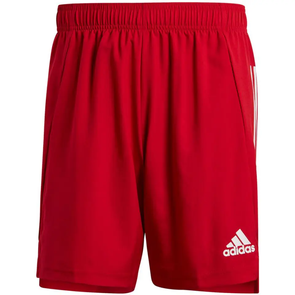 ⁨Spodenki adidas Condivo 21 Primeblue Shorts M (kolor Czerwony, rozmiar L)⁩ w sklepie Wasserman.eu