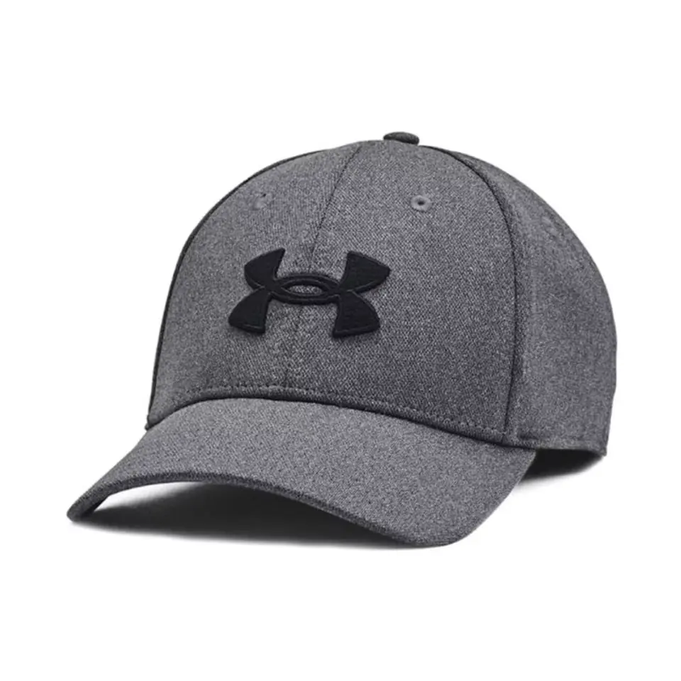 ⁨Czapka z daszkiem Under Armour Blitzing Cap (kolor Szary/Srebrny, rozmiar M/L, rozmiar N/A)⁩ w sklepie Wasserman.eu