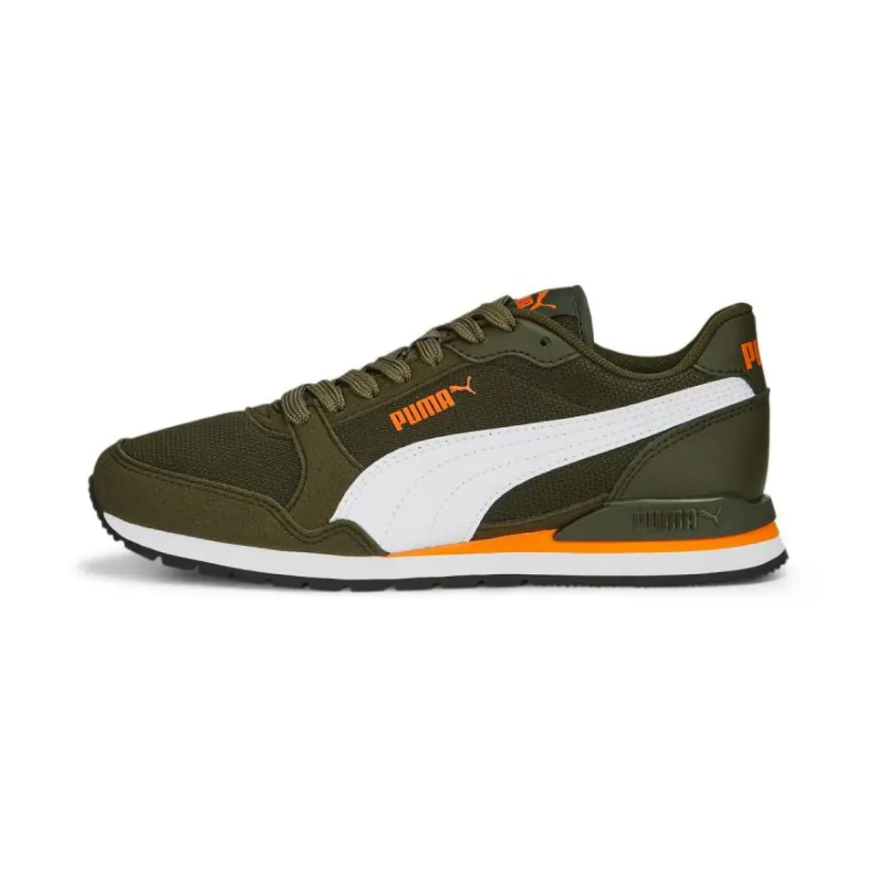 ⁨Buty Puma ST Runner v3 Mesh Jr 385510 (kolor Zielony, rozmiar 37)⁩ w sklepie Wasserman.eu