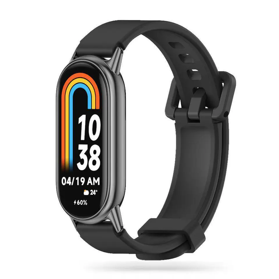 ⁨Pasek do XIAOMI SMART BAND 8 / 8 NFC Tech-Protect IconBand Pro czarne⁩ w sklepie Wasserman.eu