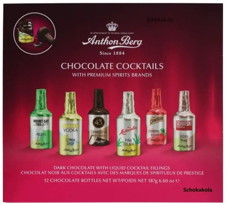 ⁨Anthon Berg Chocolate Cocktails 187 g⁩ w sklepie Wasserman.eu