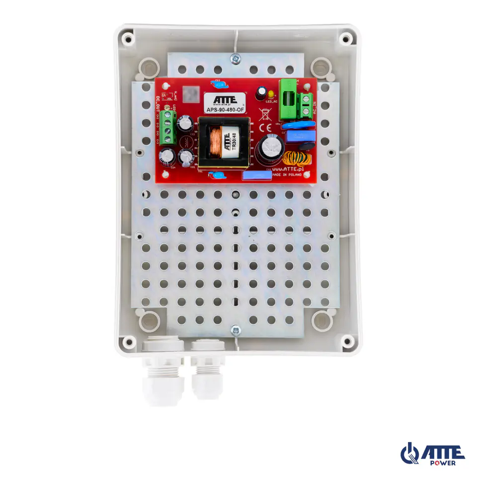 Zasilacz sieciowy SMPS 48V 2A 90W ATTE APS-90-480-M1 w sklepie Wasserman.eu