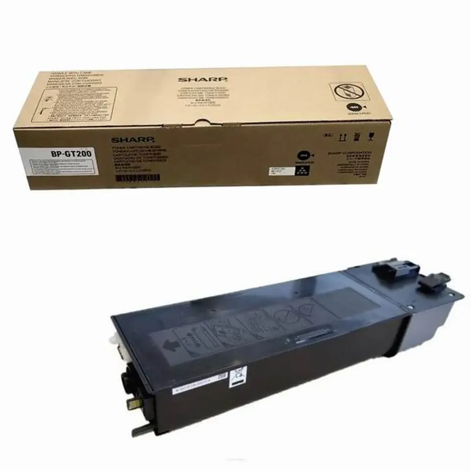 ⁨Sharp oryginalny toner BPGT200, black, 20000s⁩ w sklepie Wasserman.eu