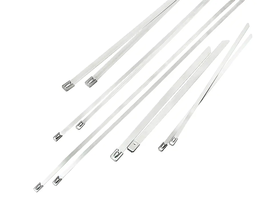 ⁨41-504# Opaska  zaciskowa metal 7,9x200mm⁩ w sklepie Wasserman.eu