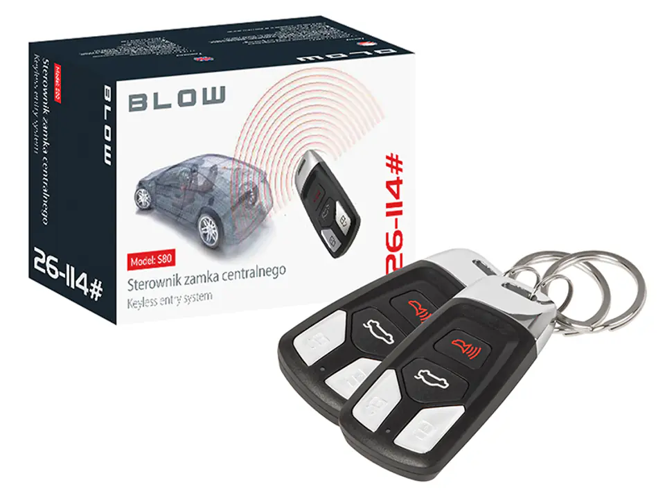 26-114# Zdalne sterowanie zamkiem centr.blow s80 w sklepie Wasserman.eu