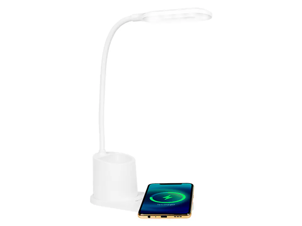 ⁨Lampka biurkowa LED indukcja QC LB-14⁩ w sklepie Wasserman.eu