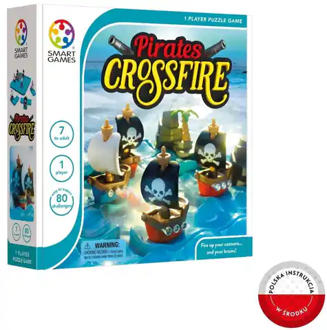 ⁨Smart Games Pirates Crossfire (ENG) IUVI Games⁩ w sklepie Wasserman.eu
