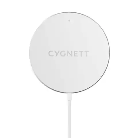 ⁨Ładowarka bezprzewodowa Cygnett 7.5W 2m (biała)⁩ w sklepie Wasserman.eu