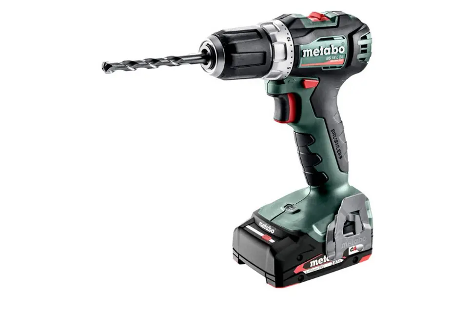 ⁨Metabo BS 18 L BL 1850 RPM 1.2 kg Black, Green⁩ at Wasserman.eu