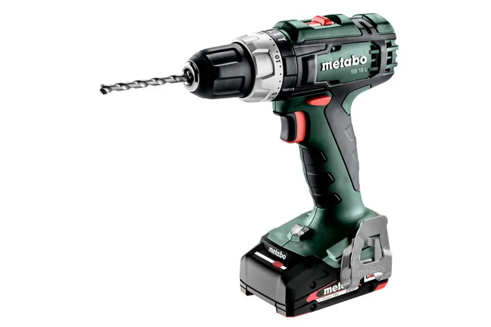 ⁨METABO WIERTARKO-WKRĘTARKA UDAROWA 18V  50/25Nm 2x2,0Ah SB 18 L⁩ at Wasserman.eu