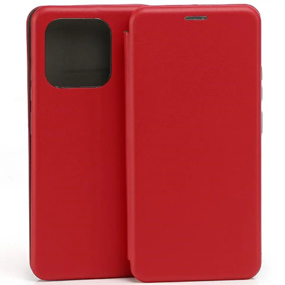 ⁨Beline Etui Book Magnetic Xiaomi 12C czerwony/red⁩ w sklepie Wasserman.eu