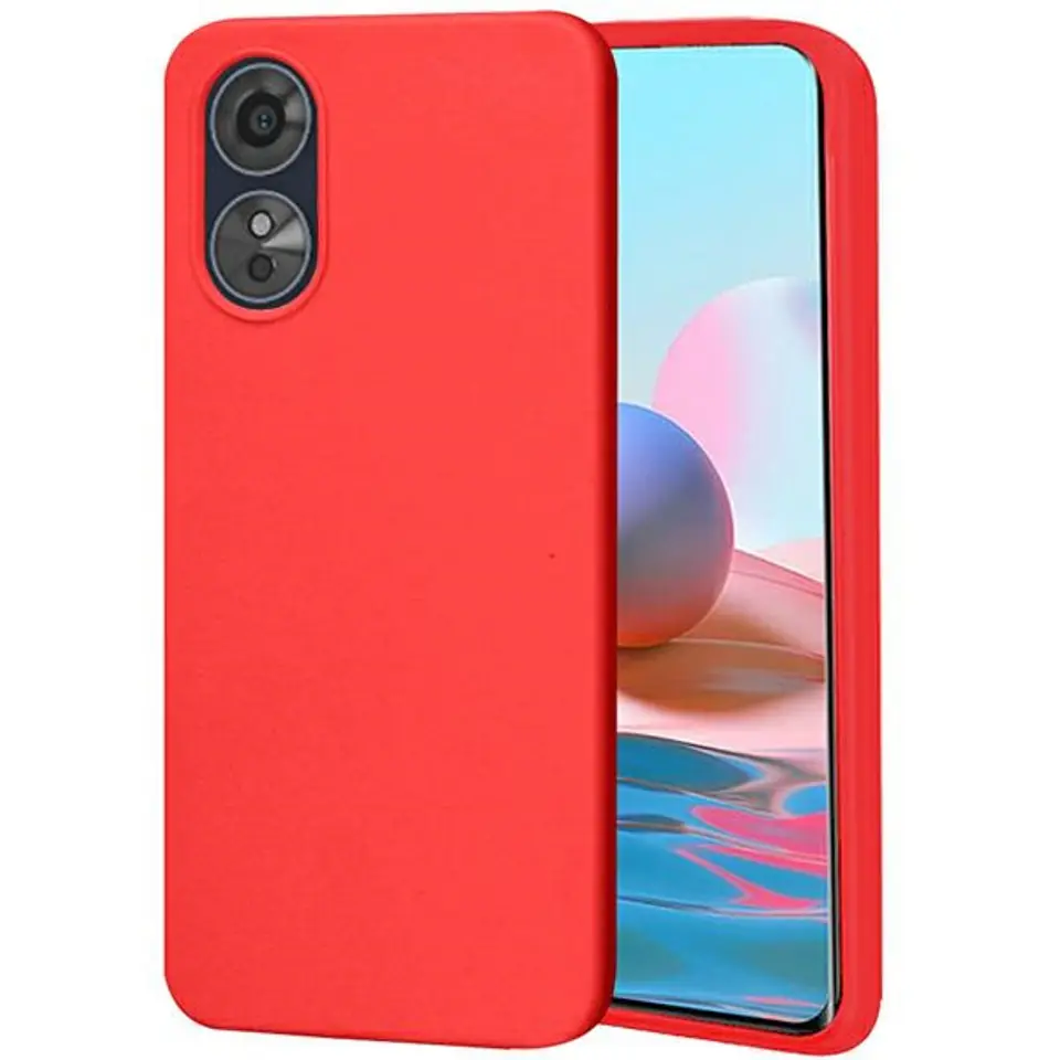 ⁨Beline Etui Candy Oppo A17 czerwony/red⁩ w sklepie Wasserman.eu