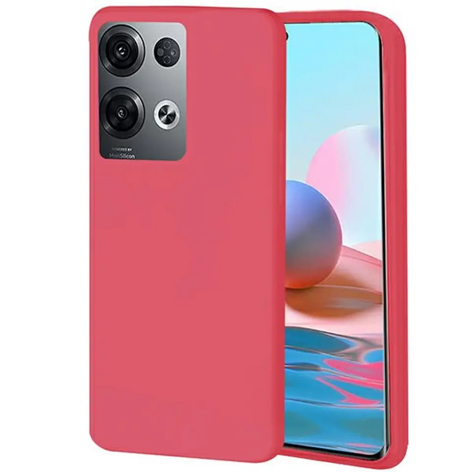 ⁨Beline Etui Candy Oppo Reno 8 Pro różowy/pink⁩ w sklepie Wasserman.eu