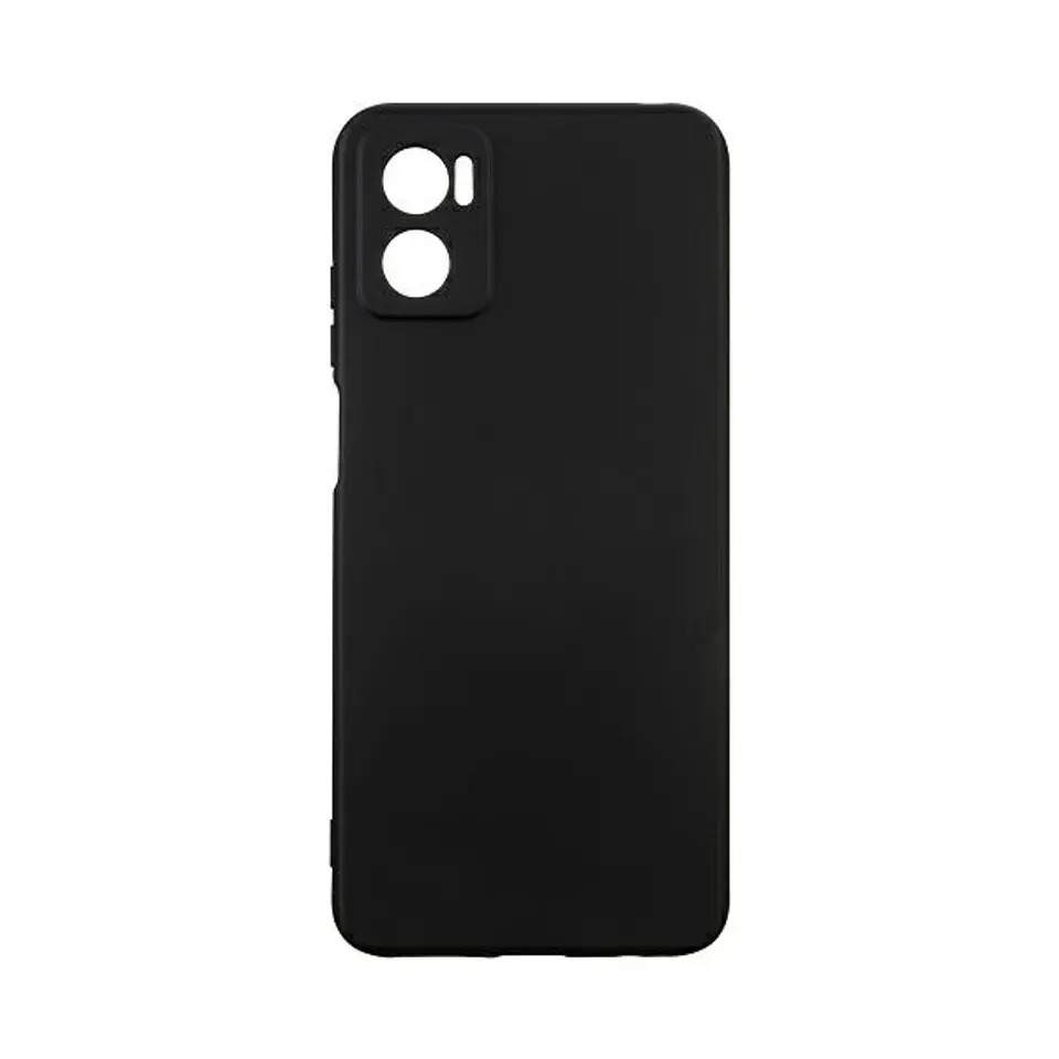 ⁨Beline Etui Silicone Motorola Moto E22iczarny/black⁩ w sklepie Wasserman.eu