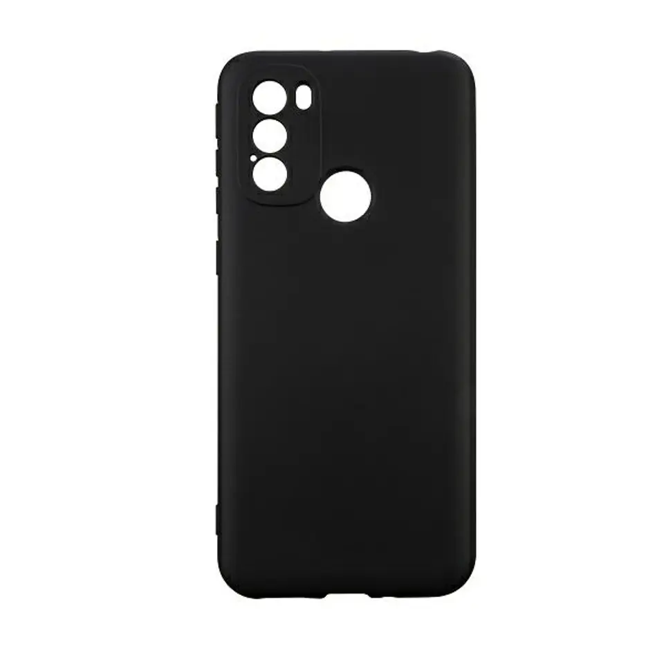 ⁨Beline Etui Silicone Motorola Moto G31czarny/black⁩ w sklepie Wasserman.eu