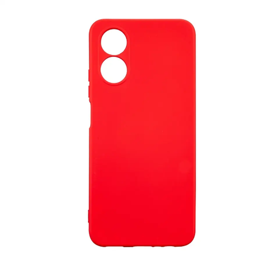 ⁨Beline Etui Silicone Oppo A17czerwony/red⁩ w sklepie Wasserman.eu