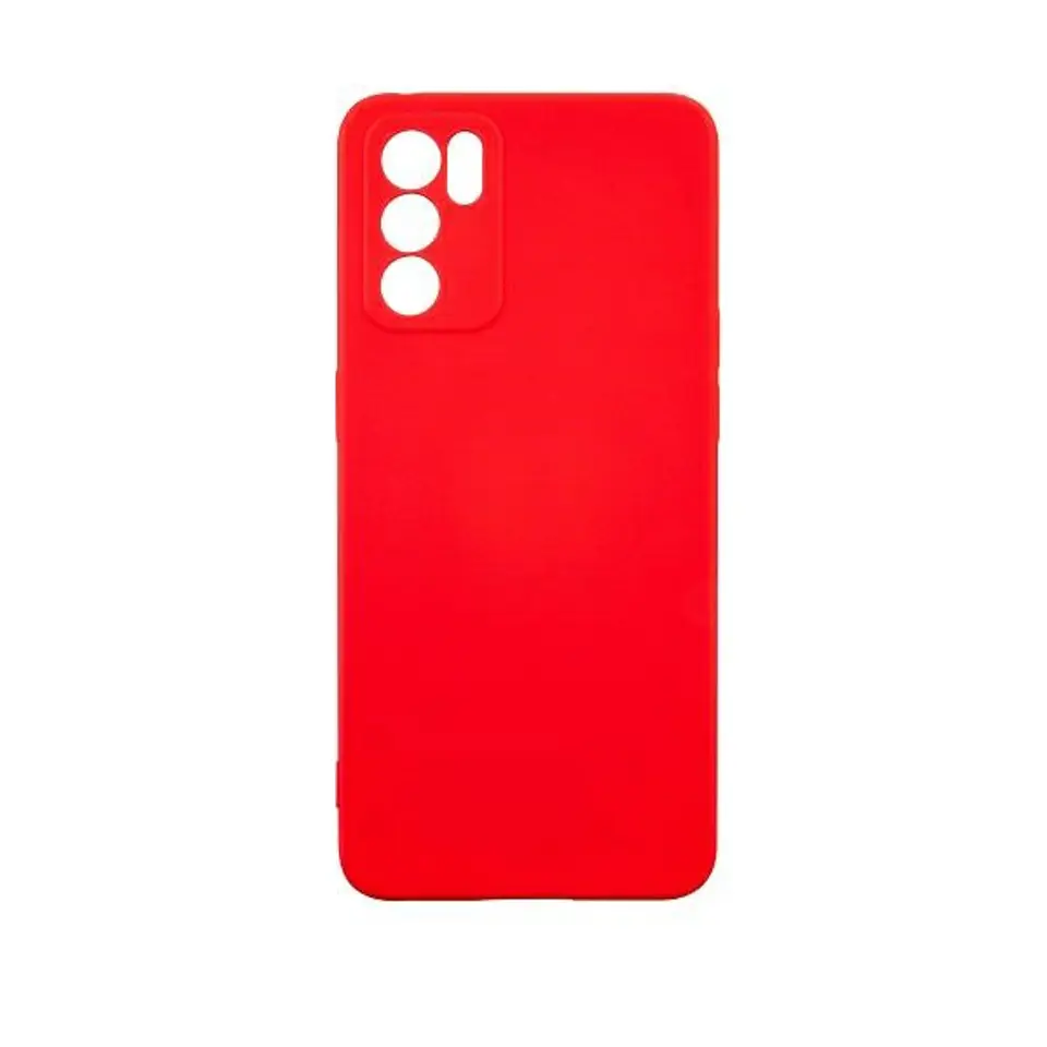 ⁨Beline Etui Silicone Oppo Reno 6 5Gczerwony /red⁩ w sklepie Wasserman.eu