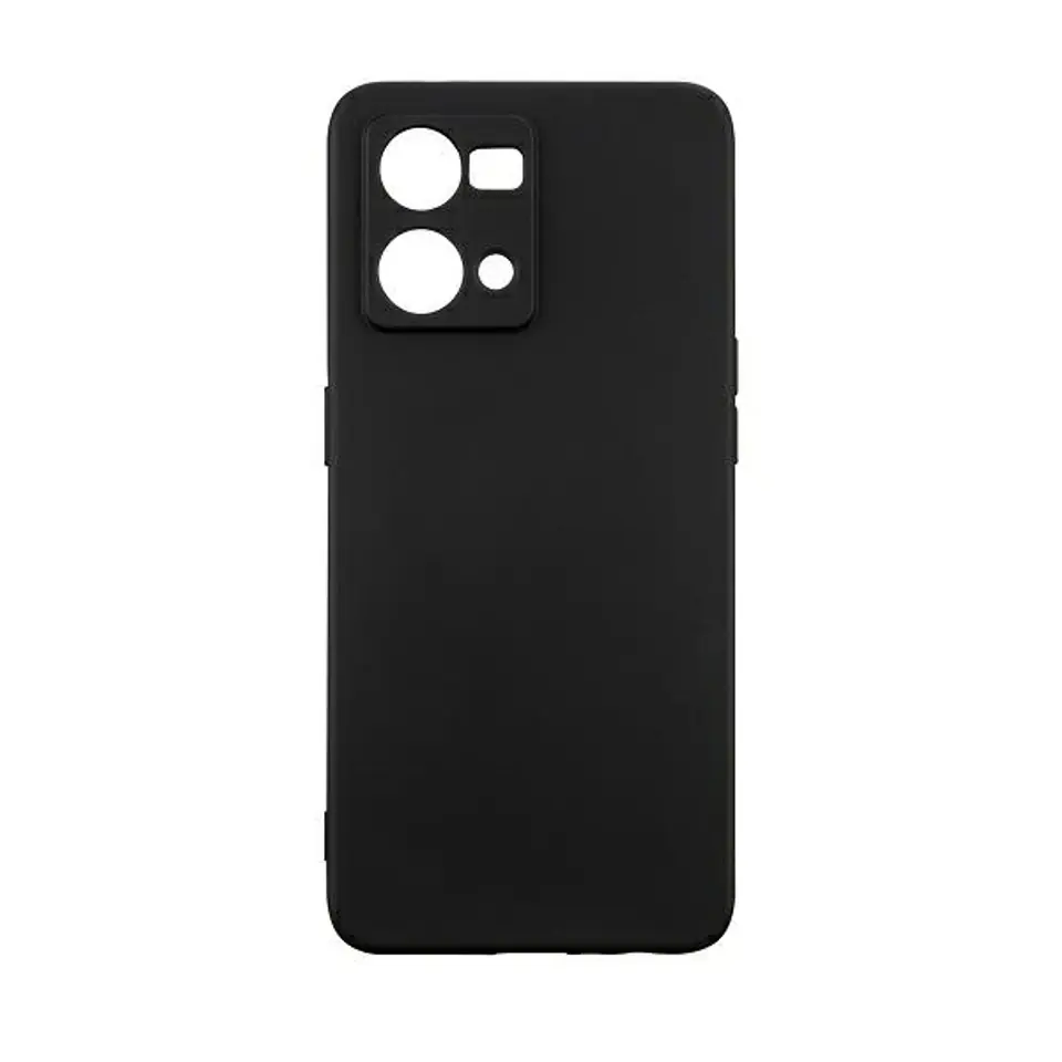 ⁨Beline Etui Silicone Oppo Reno 7 4Gczarny/black⁩ w sklepie Wasserman.eu
