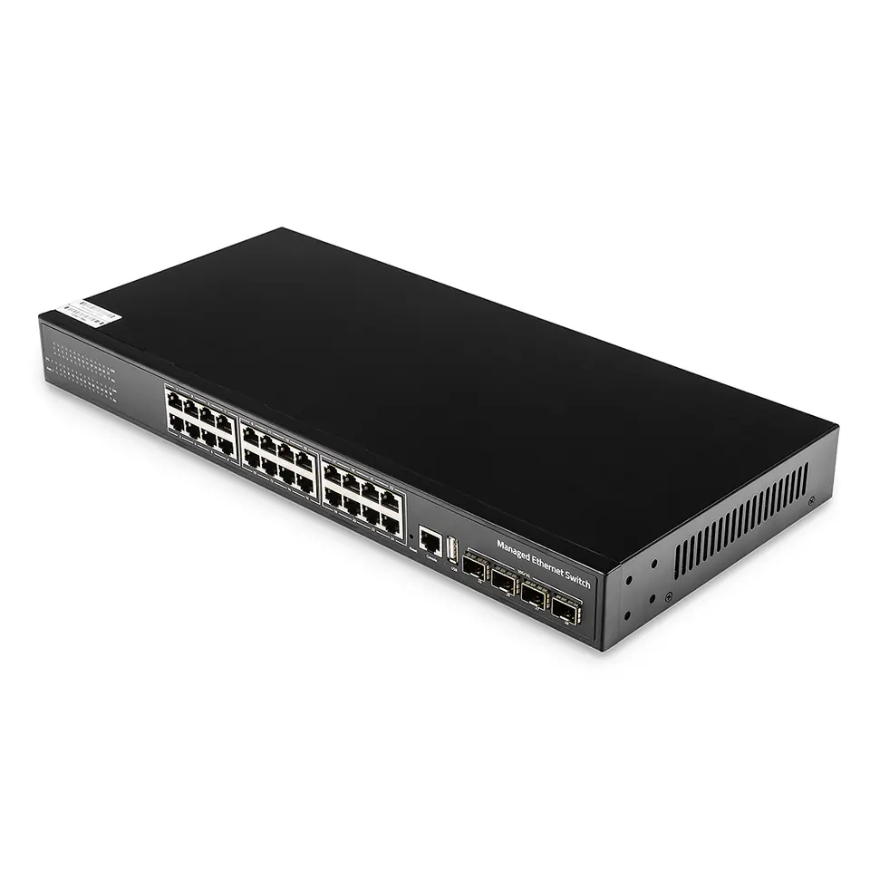 SWITCH 24x LAN zarządzalny Layer 3 4x SFP 10G L3 w sklepie Wasserman.eu