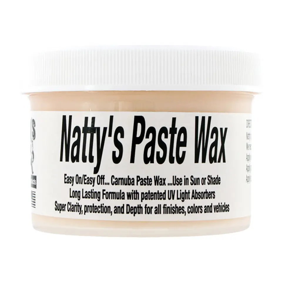 Poorboy's World Natty's Paste Wax White 235ml - wosk z carnaubą w sklepie Wasserman.eu