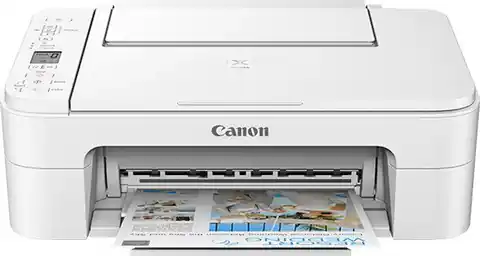⁨Canon PIXMA TS3351 	3771C026 Colour, Inkjet, Multifunction Printer, A4, Wi-Fi, White⁩ w sklepie Wasserman.eu