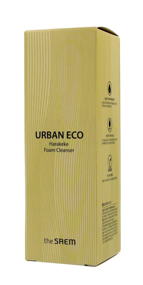 ⁨The SAEM Urban Eco Harakeke Wegańska Pianka do oczyszczania do twarzy 150ml⁩ w sklepie Wasserman.eu