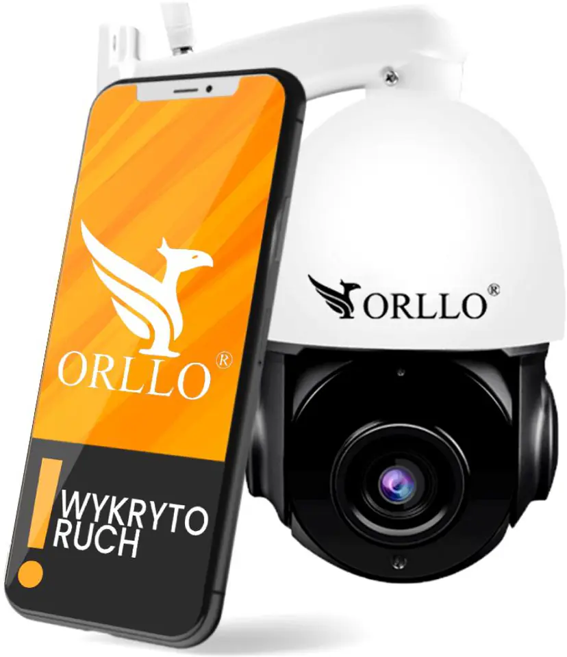 ⁨ORLLO Z18 4MP Rotatable Outdoor SIM IP Camera⁩ at Wasserman.eu