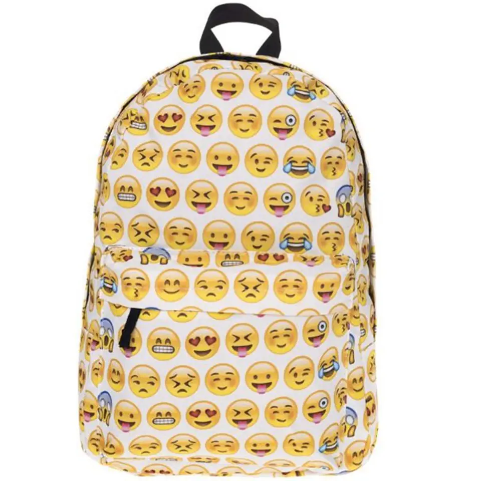 ⁨EMOTICONS BACKPACK WHITE⁩ at Wasserman.eu