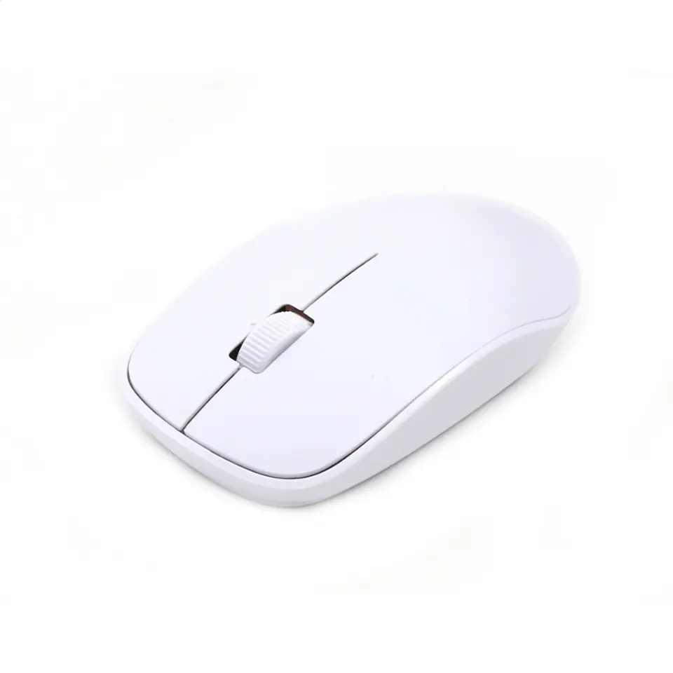 ⁨MOUSE OMEGA WIRELESS 2,4 GHz 1200dpi WHITE [42864]⁩ at Wasserman.eu